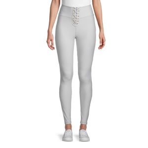 WeWoreWhat Lace Up Leggings